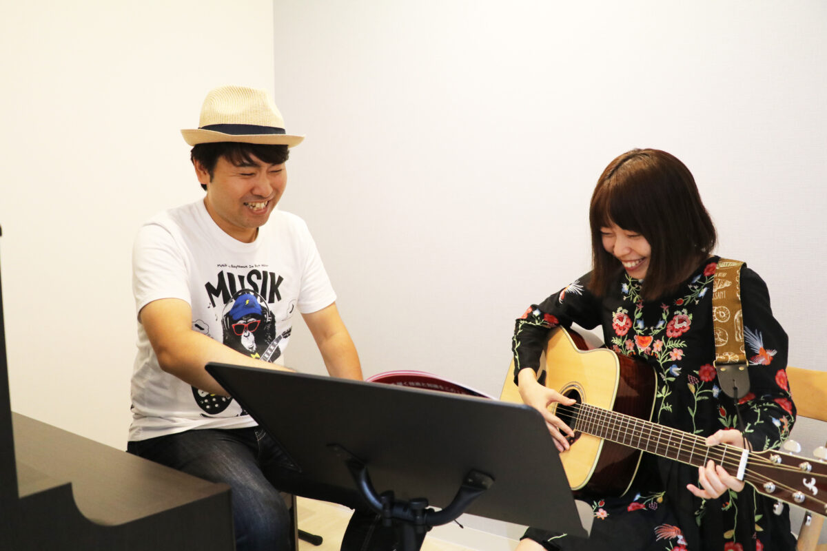 ギター担当・TAKA先生の無料体験レッスンに密着!どんなことやるの?【JAM音楽教室】